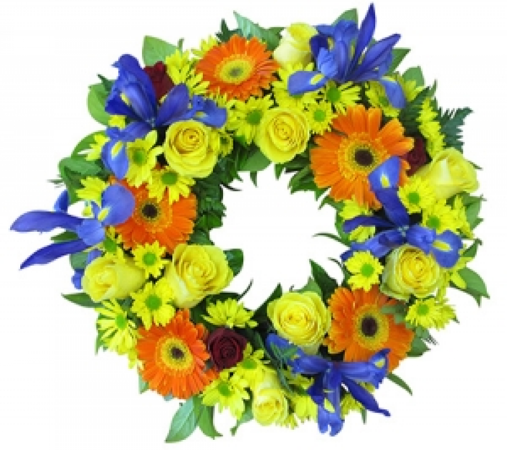 sympathy wreath