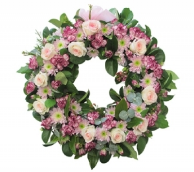 funeral wreath - funeral wreath. color may vary as per customers request